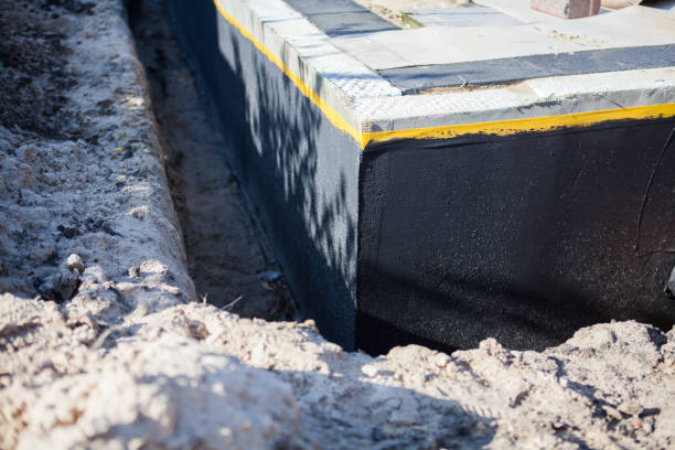 Professional Waterproofing technician working in New Carlisle, OH